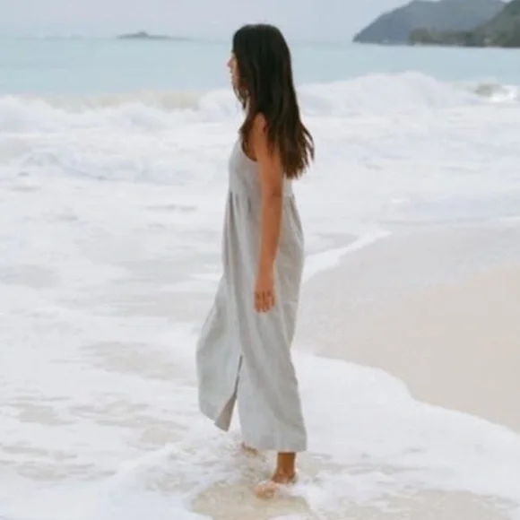 Ozma Billie Dress in Fog - Picture 3 of 10